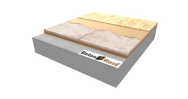 Massetto a secco BetonFiber con autolivellante