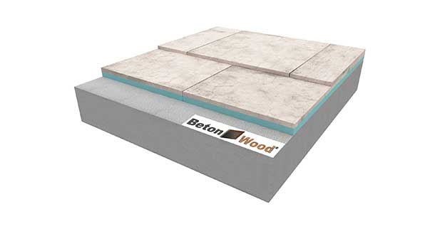 Massetto a secco in BetonStyr XPS con cementolegno BetonWood