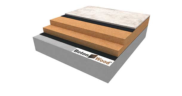 Massetto a secco in fibra di legno e cementolegno