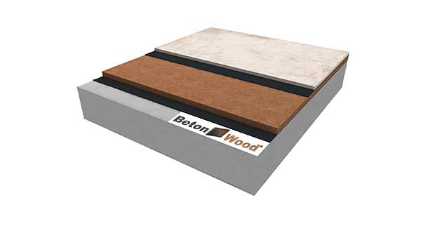 Massetto a secco in fibra di legno Base e cementolegno